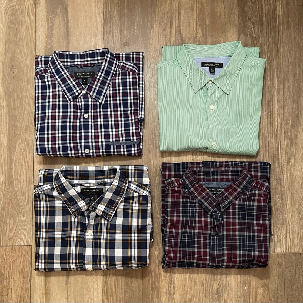Banana Republic Men’s Shirt Bundle Size Large